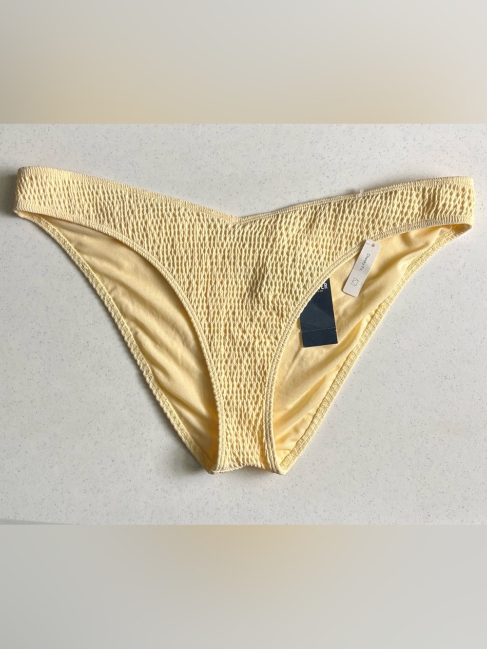 NWT Hollister Cheeky Smocked Bikini Bottoms